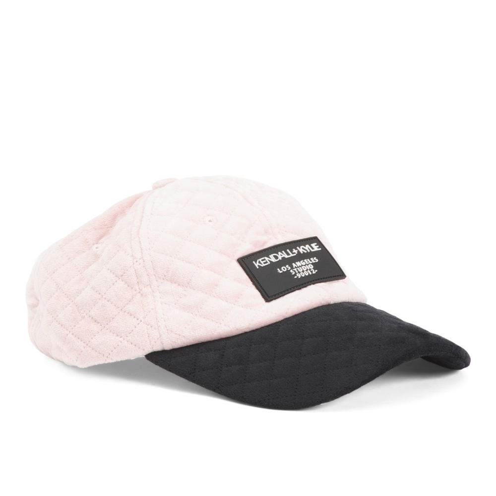 Kendall & Kylie quilted baseball cap